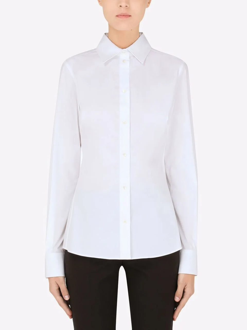 button-up poplin shirt