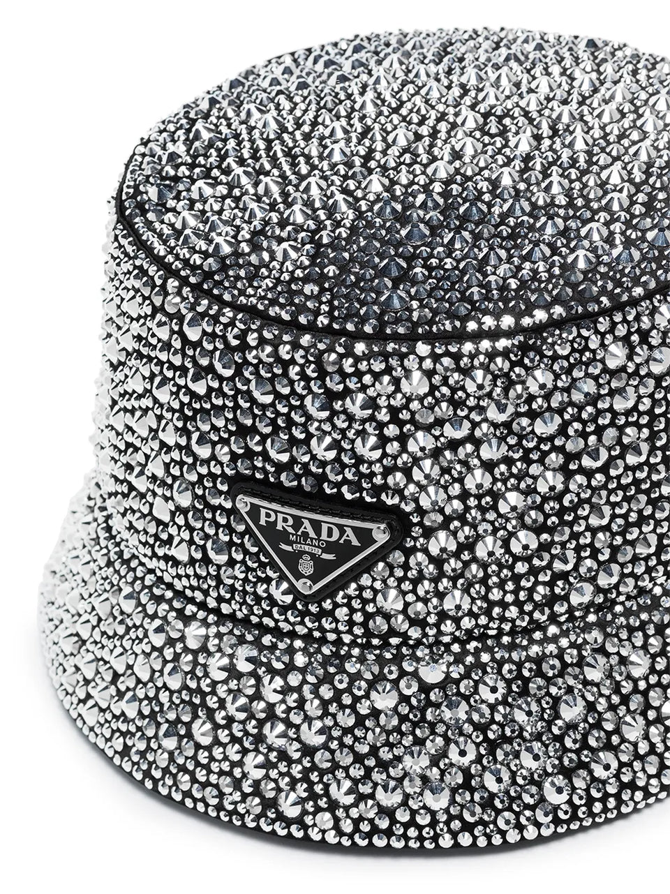 crystal-embellished bucket hat