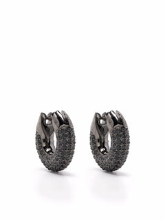 Dextera pavé small hoops