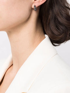 Dextera pavé small hoops