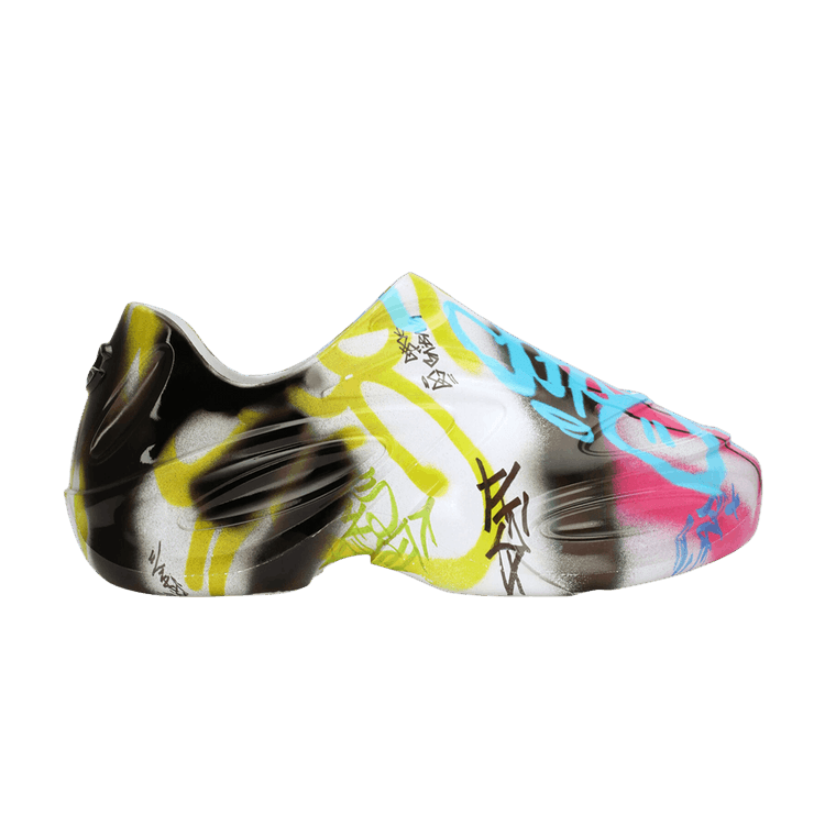 Dolce & Gabbana Shiny Lacquered Toy Sneaker Graffiti