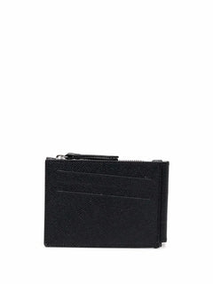 Four Stitches leather money clip wallet