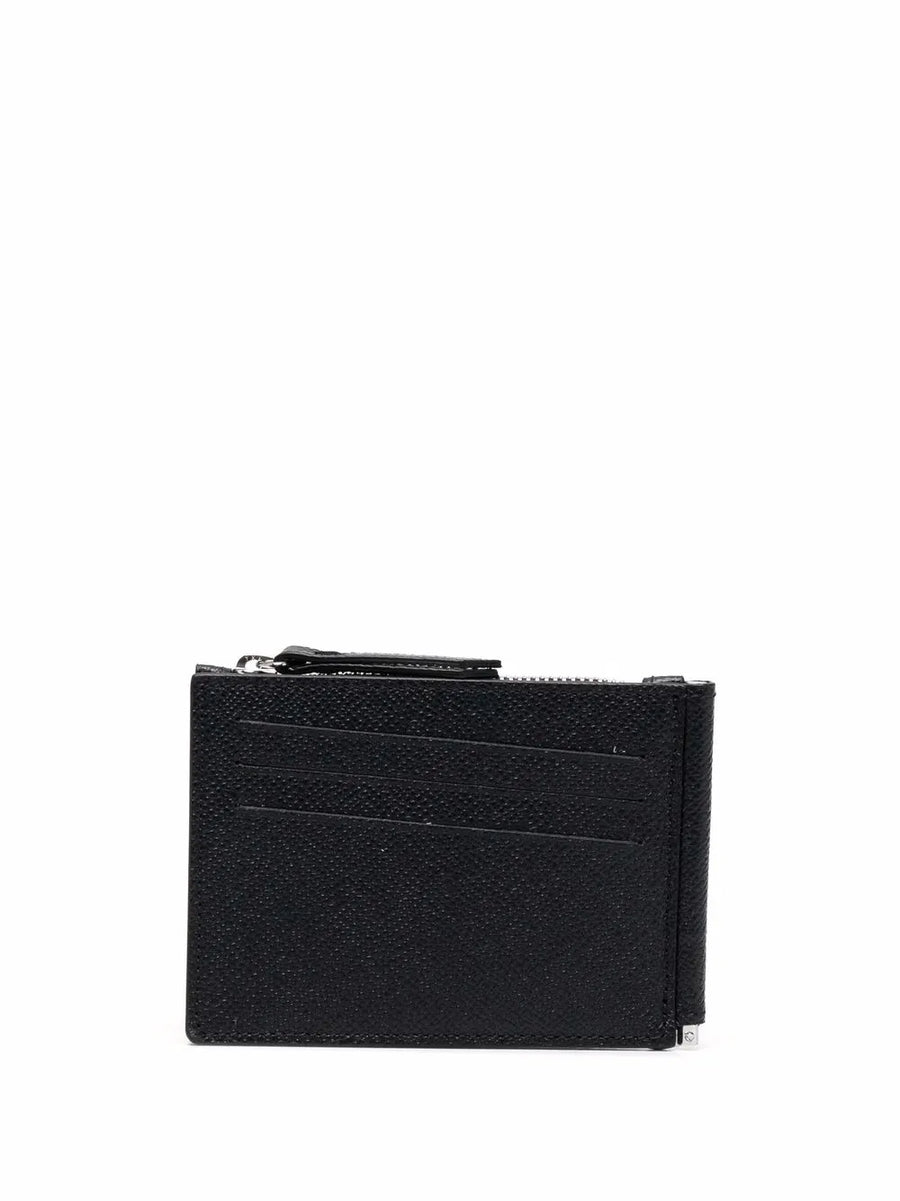 Four Stitches leather money clip wallet