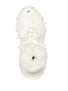 Track Hike fur-fur sneaker boots