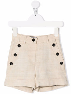 high-waisted mini shorts