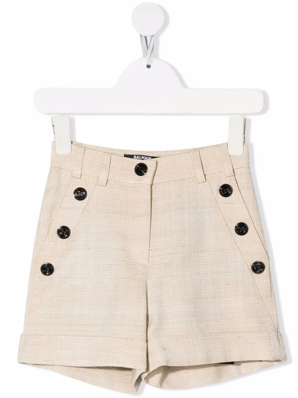 high-waisted mini shorts