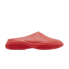 Prada Foam Rubber Mules Red