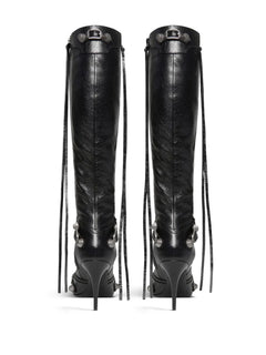 90mm Cagole leather boots