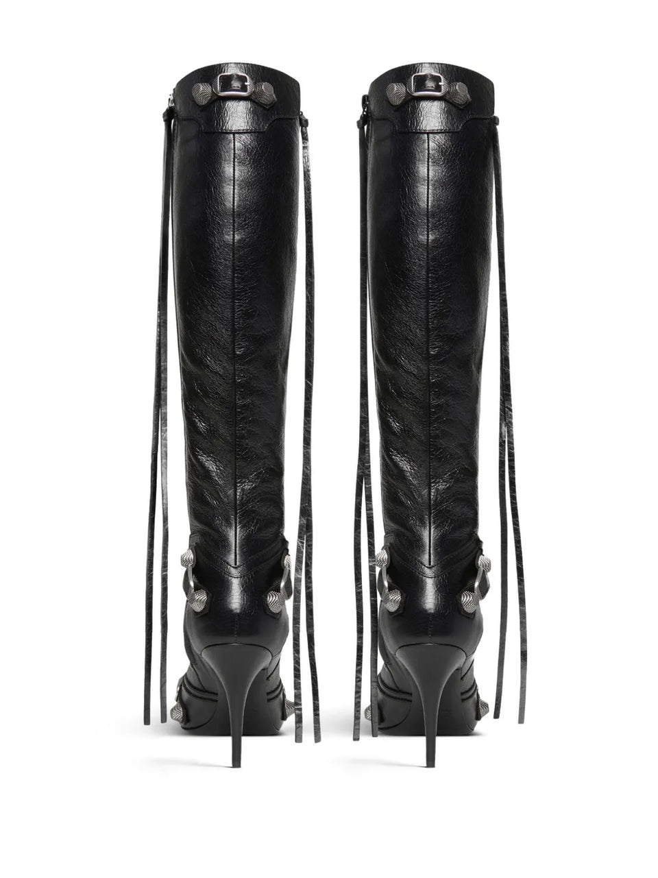 90mm Cagole leather boots