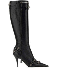 90mm Cagole leather boots