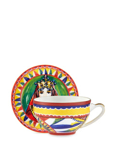 Carretto Siciliano porcelain tea set