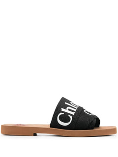 Woody logo-detail sandals