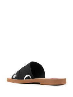 Woody logo-detail sandals