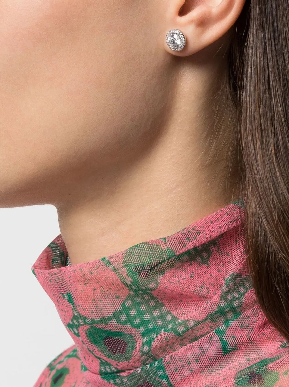 Una stud earrings