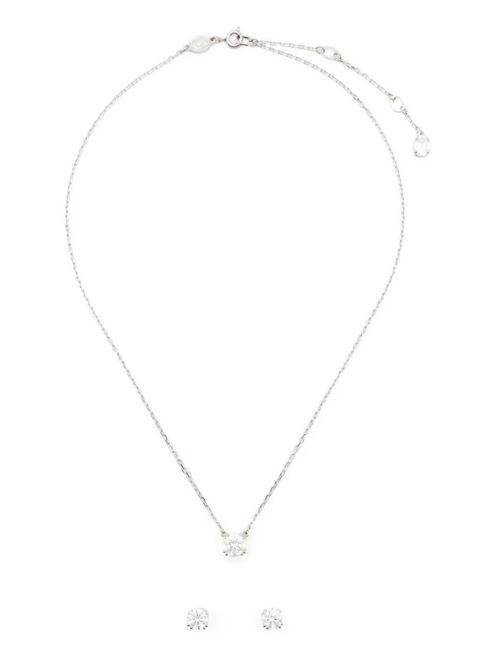 Constella round-cut earrings