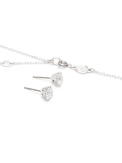 Constella round-cut earrings