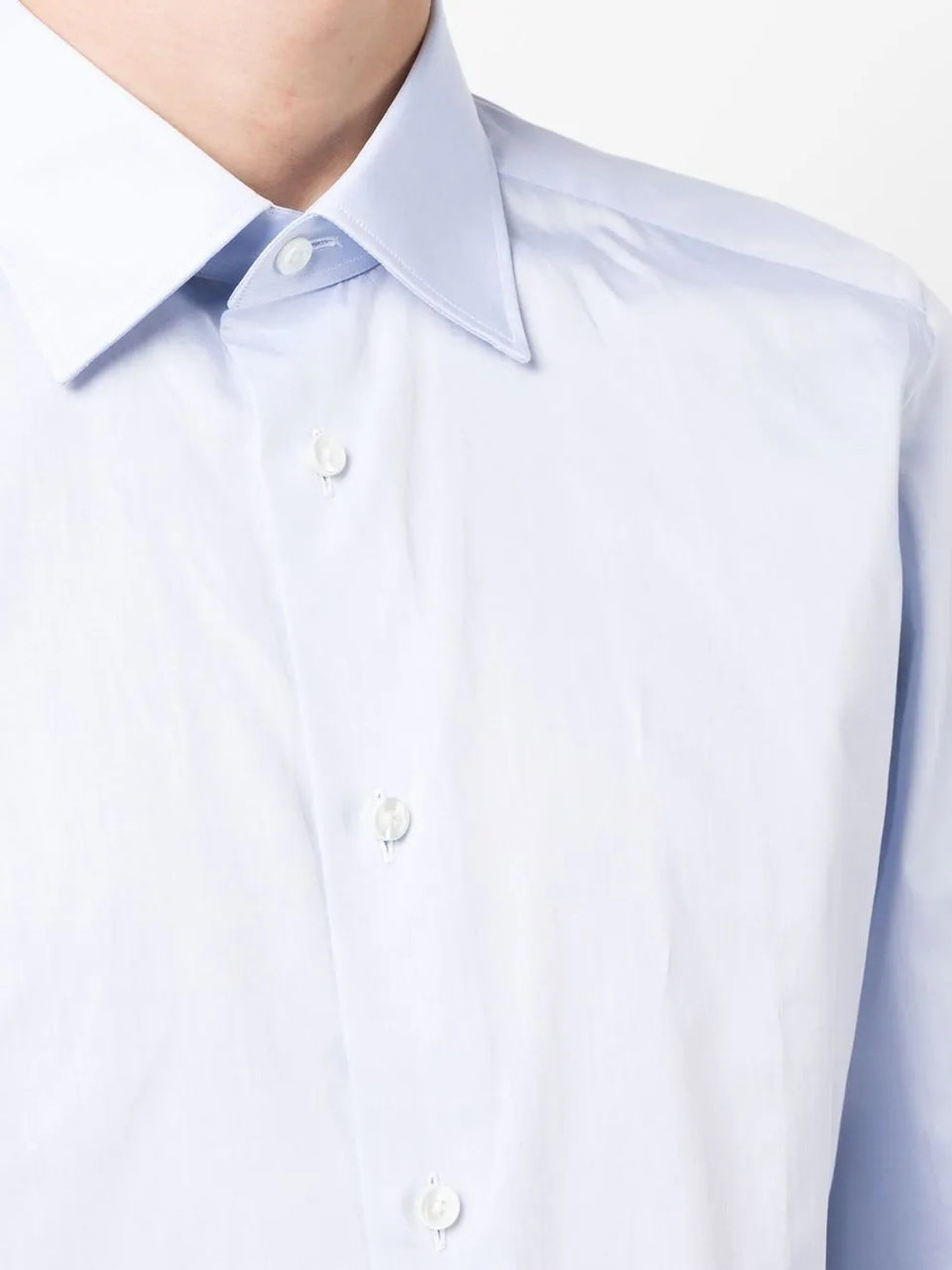 button-up cotton shirt