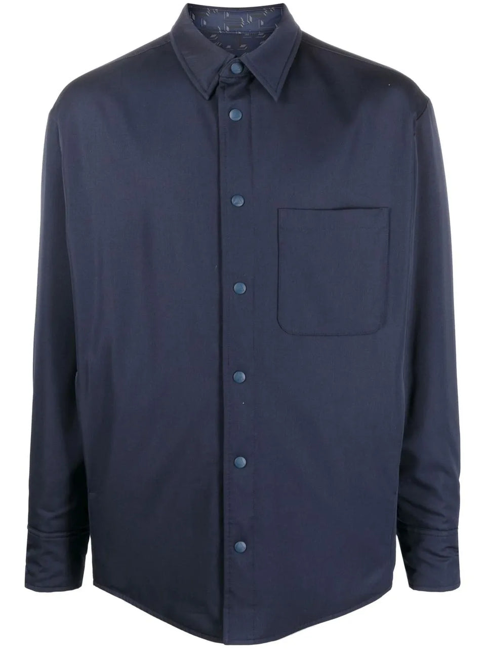 virgin-wool shirt jacket