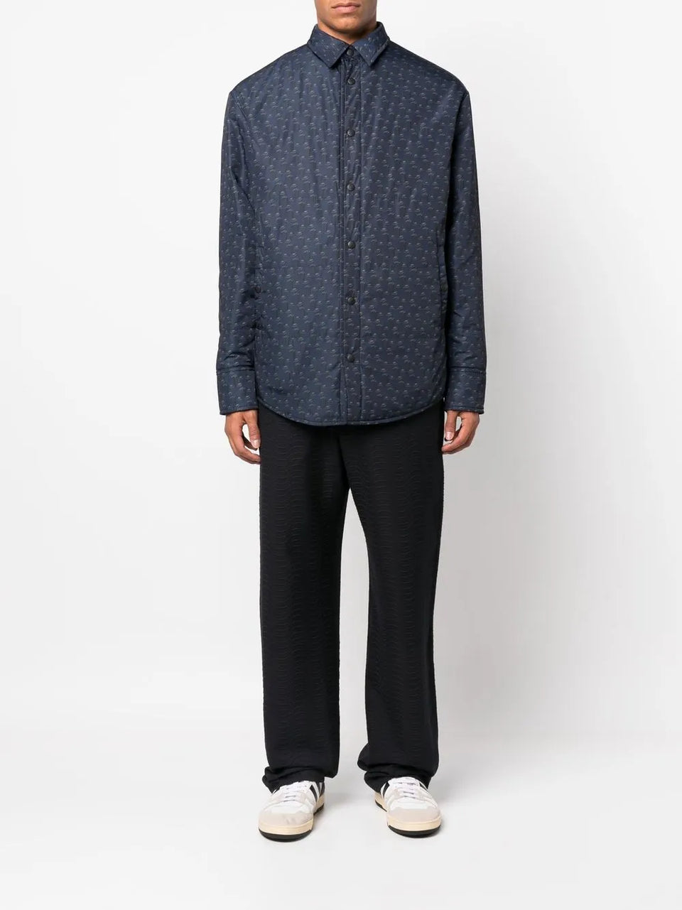 virgin-wool shirt jacket