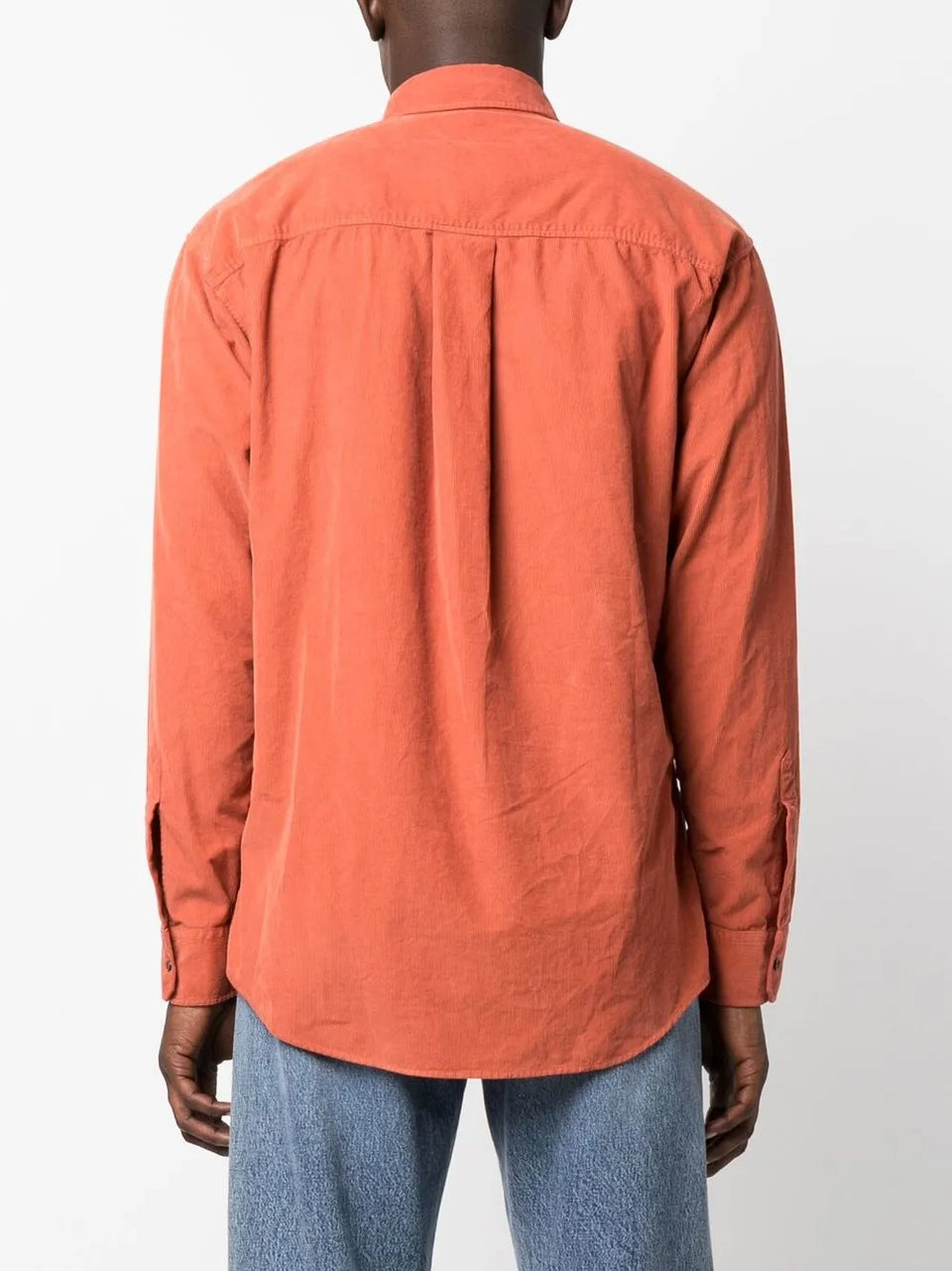 logo-patch long sleeve shirt