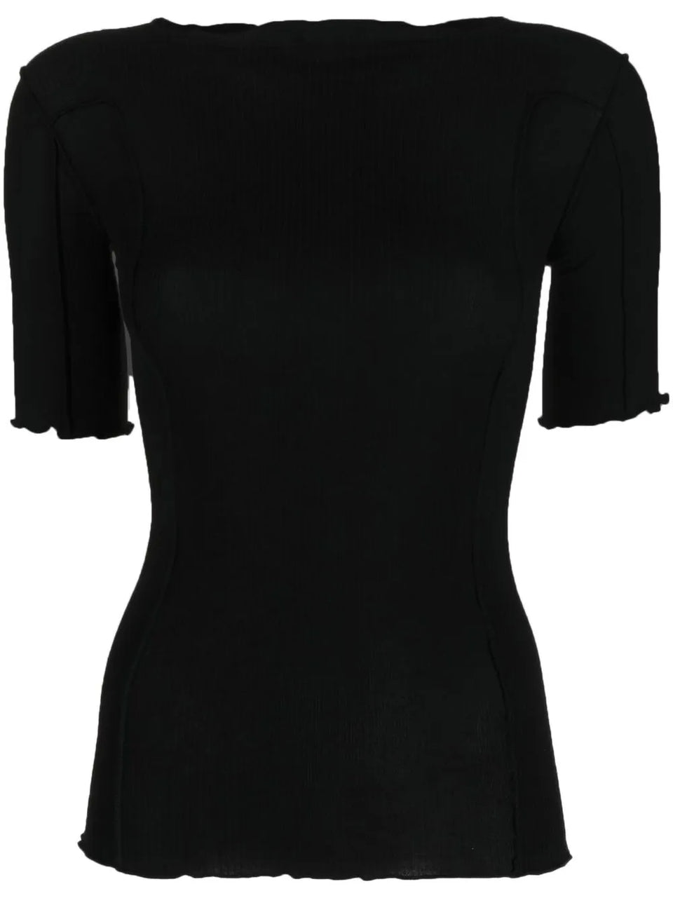 Omato stretch-organic cotton top
