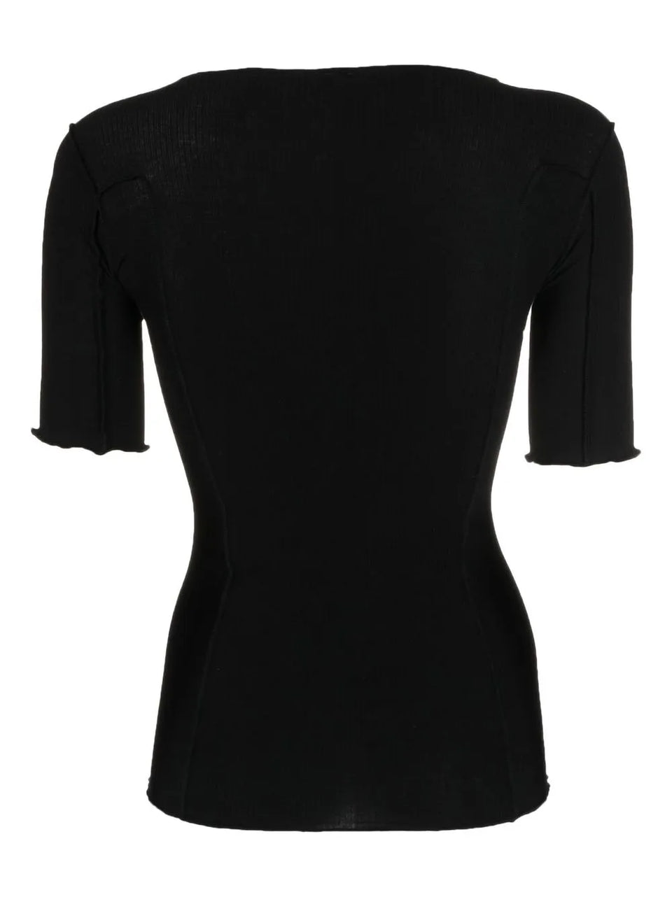 Omato stretch-organic cotton top