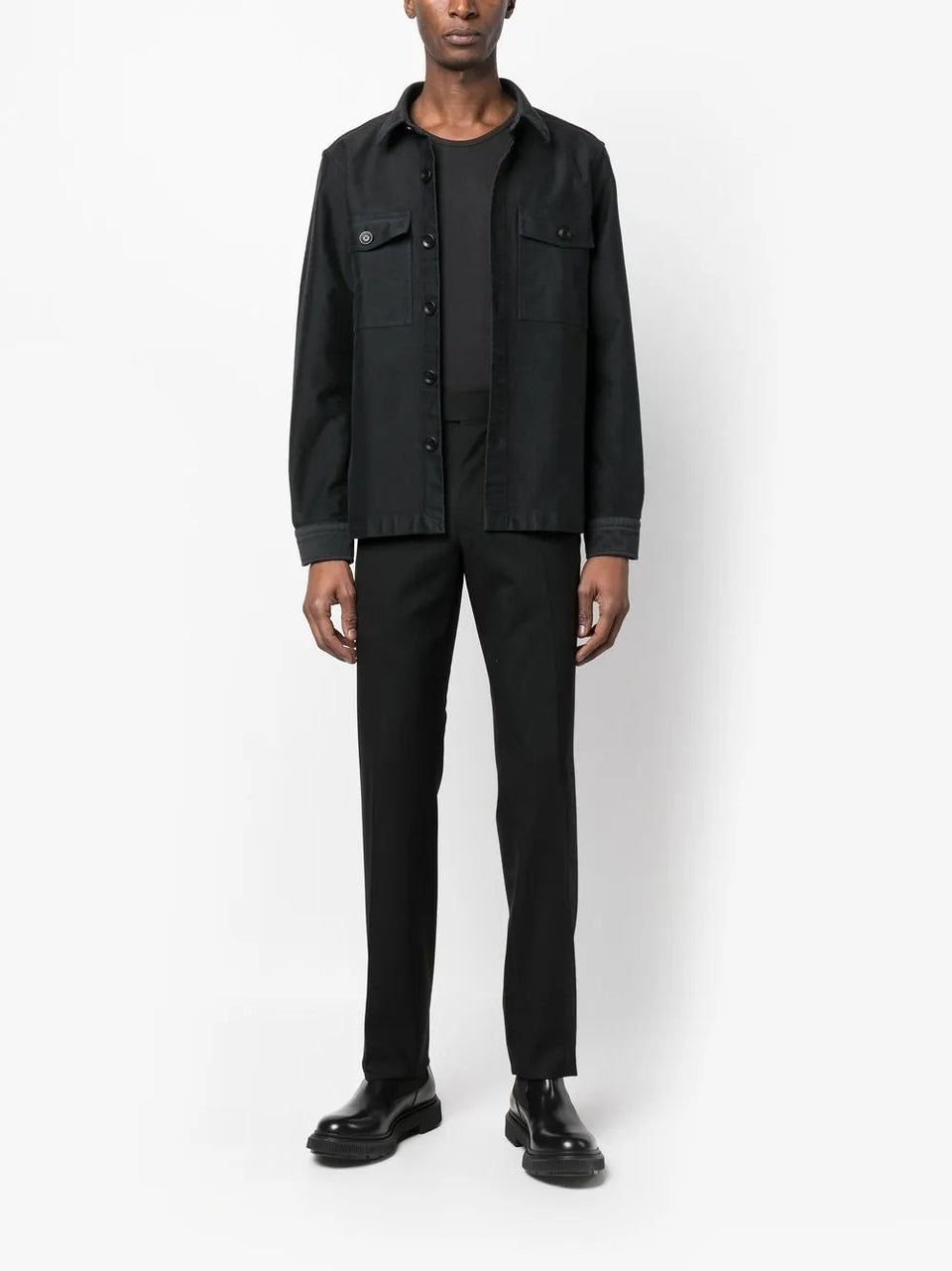 Shelton wool tailored trousers