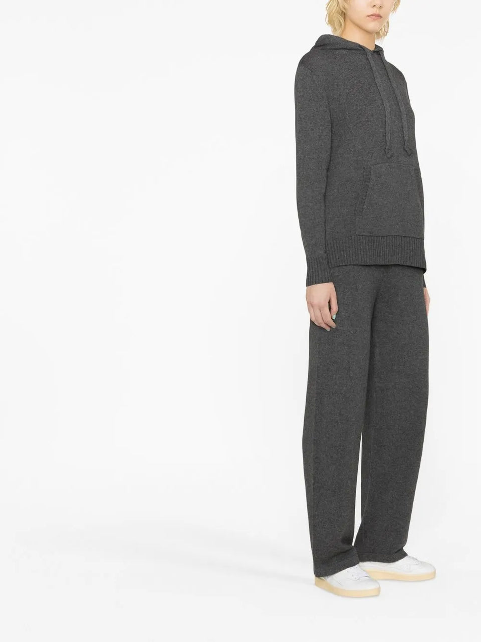 cashmere knitted Hoodie