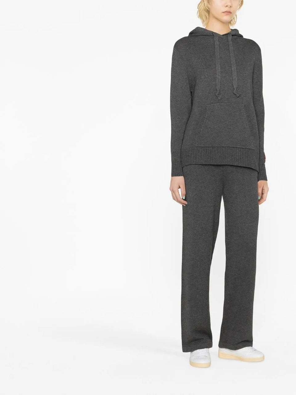 cashmere knitted Hoodie