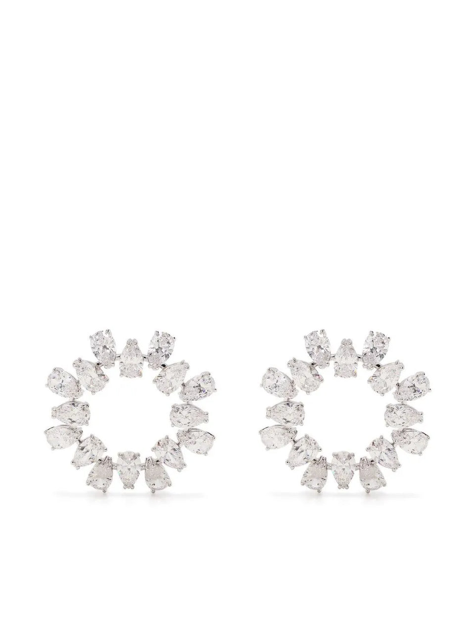Matrix stud earrings