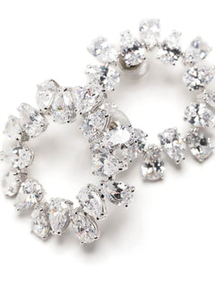 Matrix stud earrings