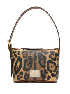 Crespo leopard-print shoulder bag