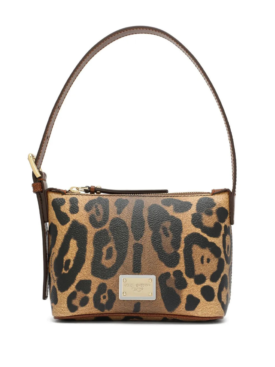 Crespo leopard-print shoulder bag