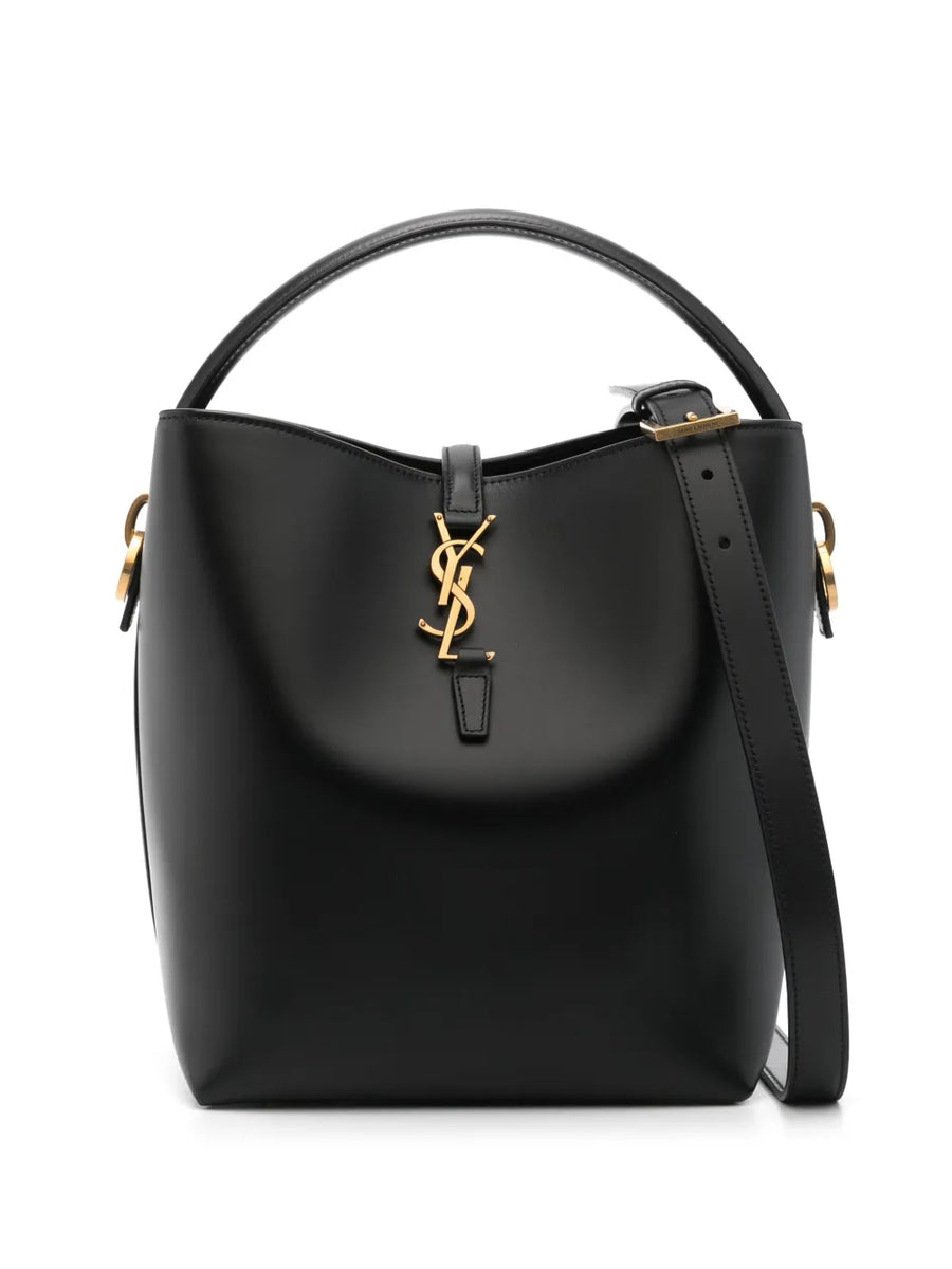 Le 37 leather bucket bag
