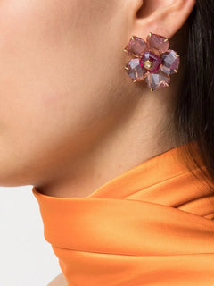 Idyllia flower earrings