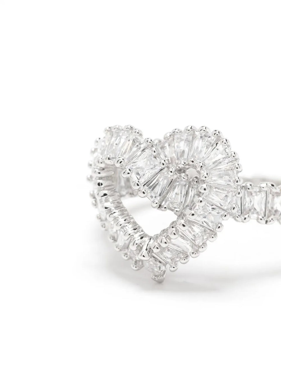 Matrix cocktail ring