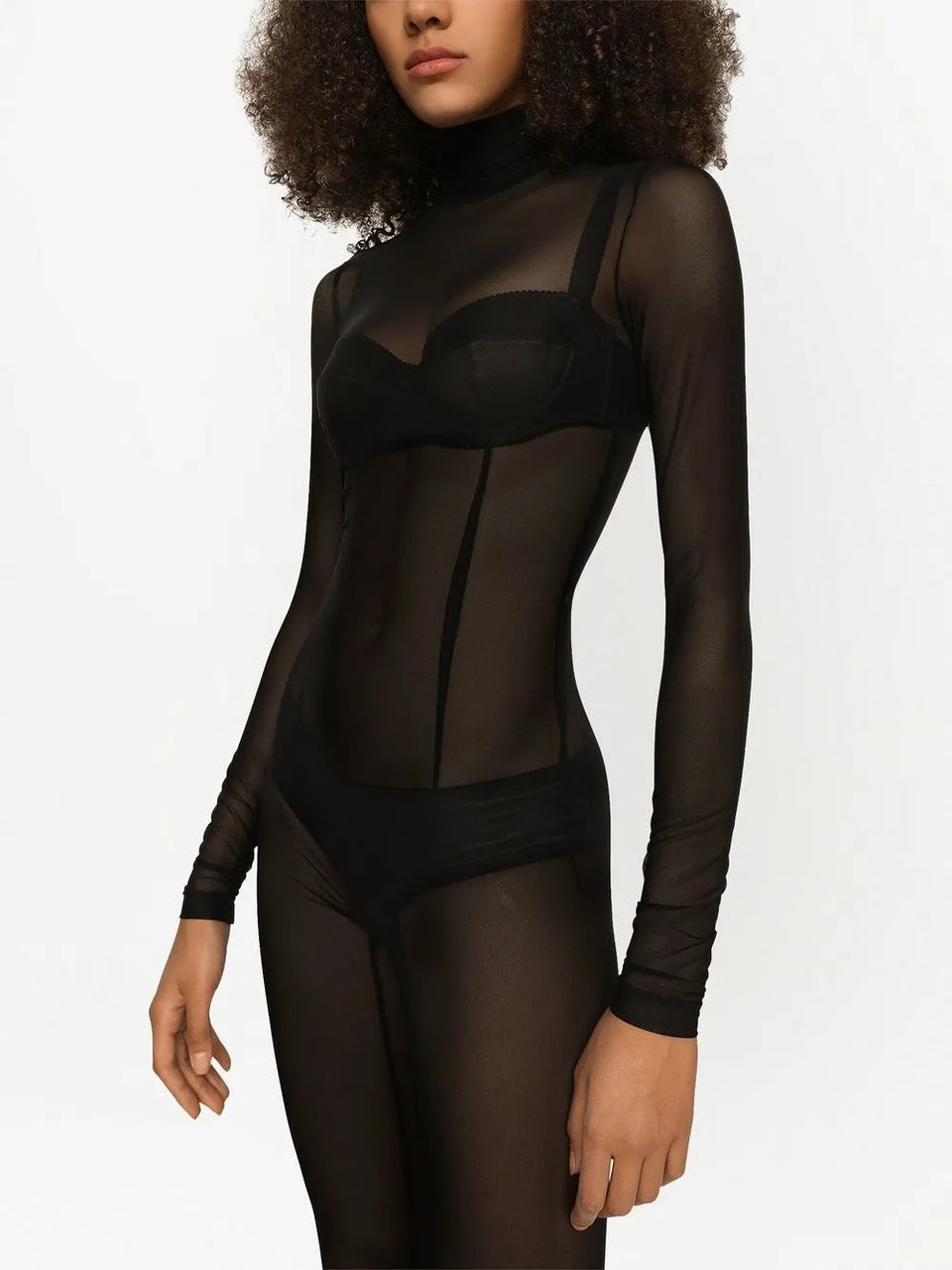 KIM DOLCE&GABBANA tulle jumpsuit