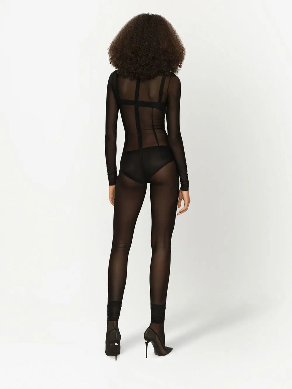 KIM DOLCE&GABBANA tulle jumpsuit