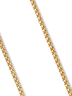 18kt yellow gold Box Chain necklace (2.7mm)