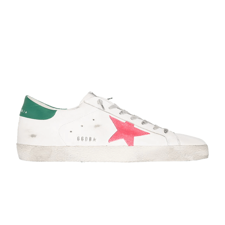 Golden Goose Superstar White Lobster Fluo Green