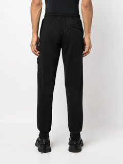 Compass-patch track pants