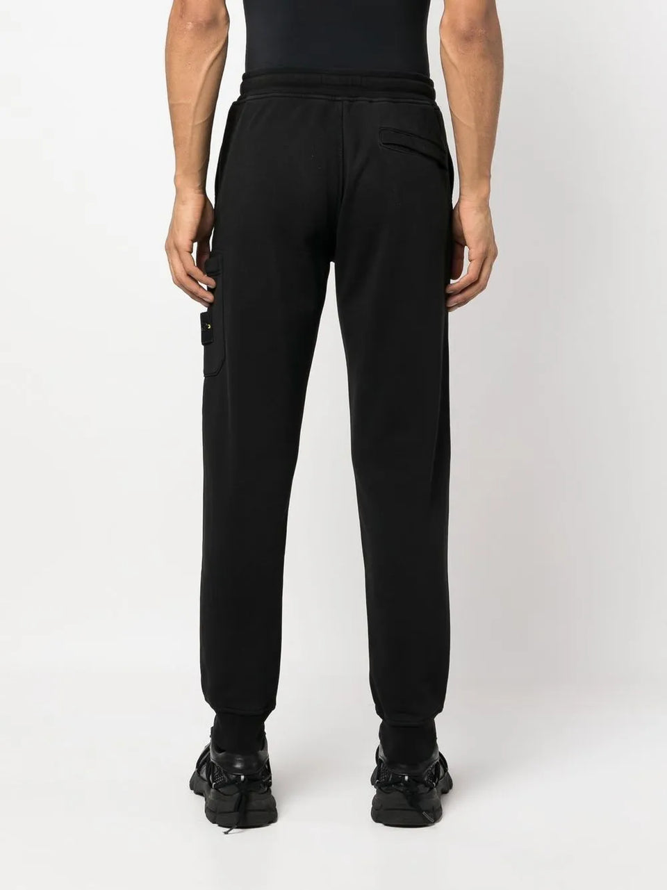 Compass-patch track pants