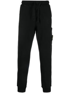Compass-patch track pants
