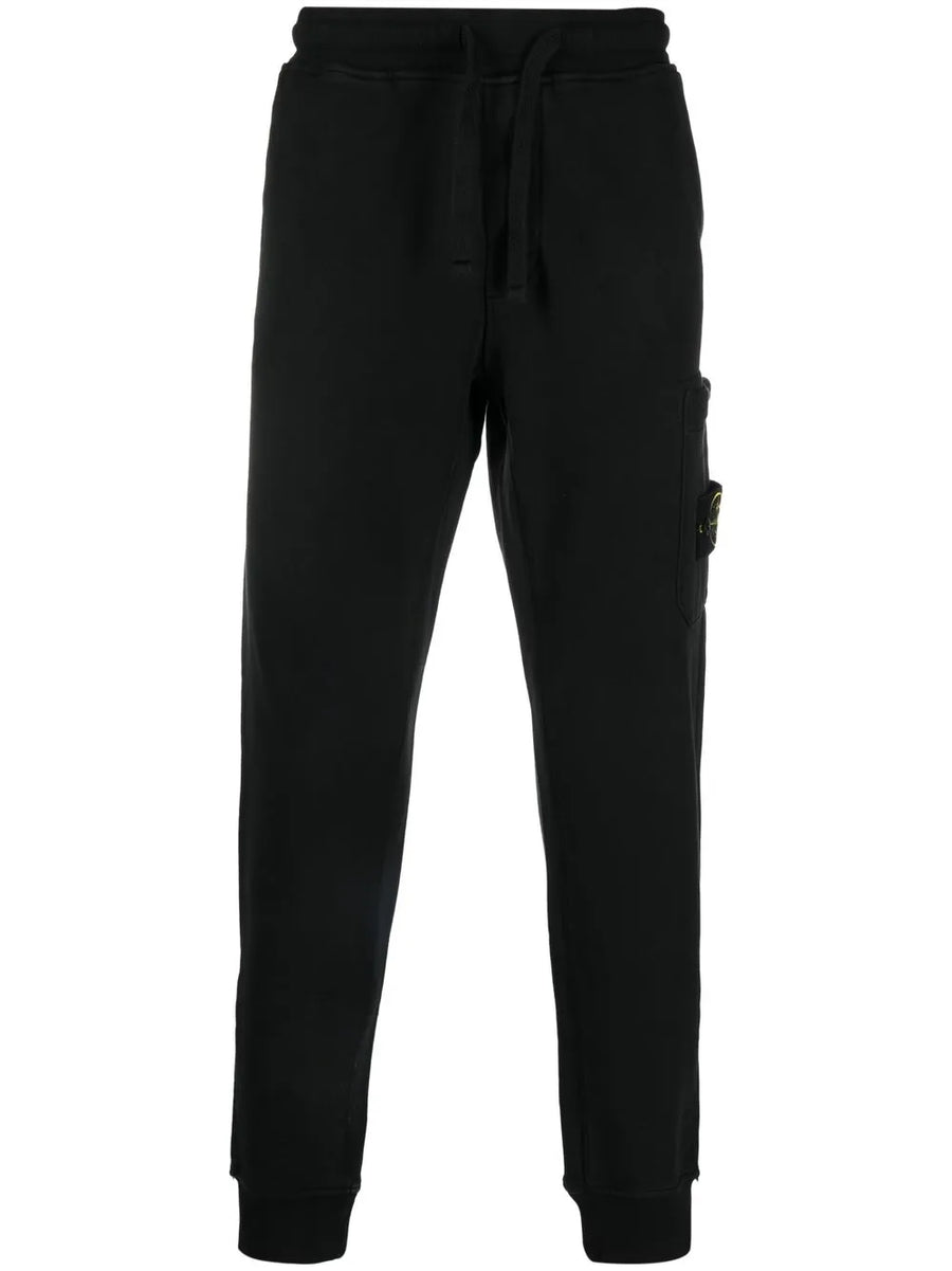 Compass-patch track pants