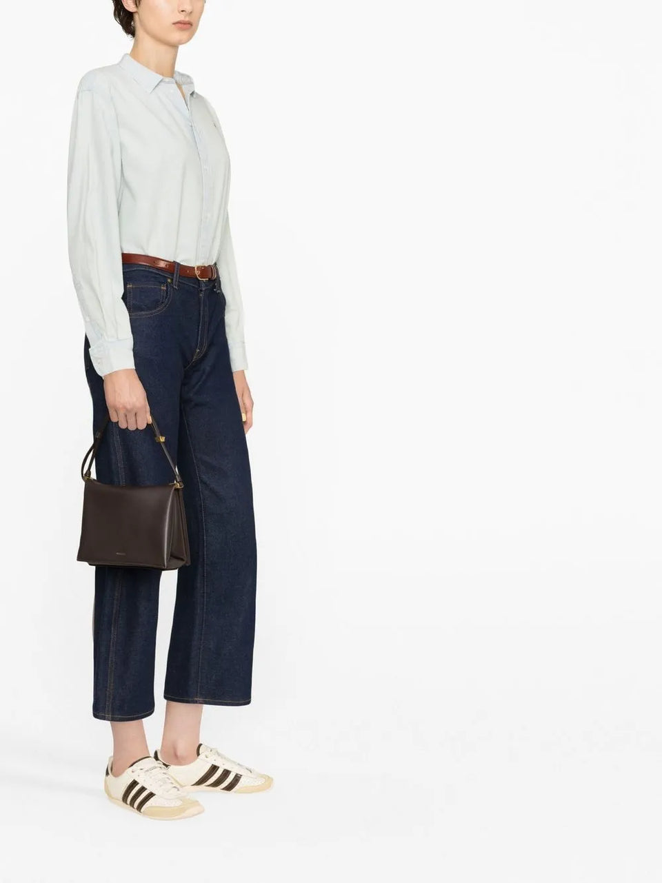 long-sleeve button-up shirt
