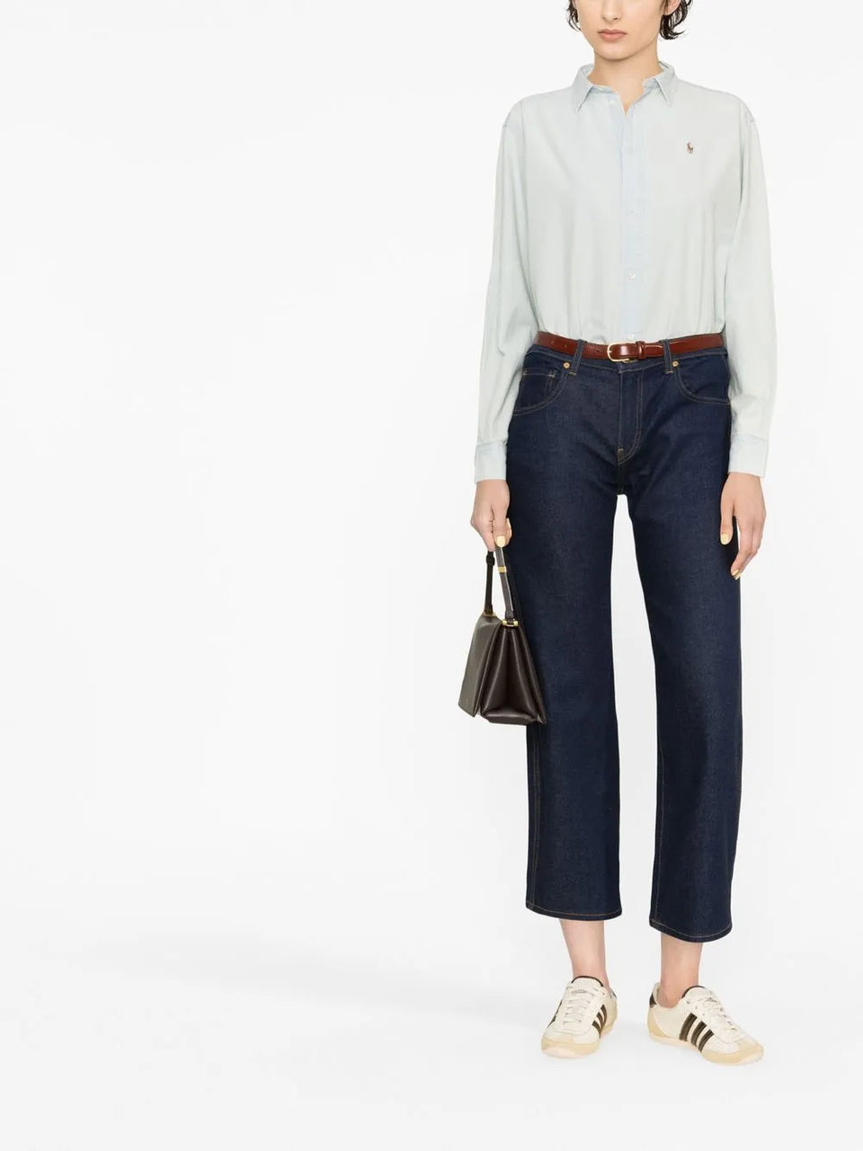 long-sleeve button-up shirt