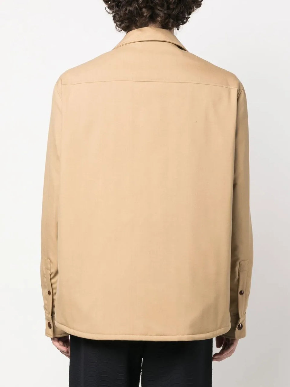 virgin-wool shirt jacket