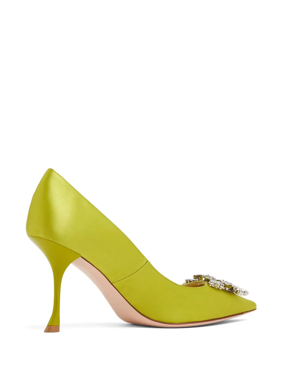 Bouquet Strass 85mm buckle pumps