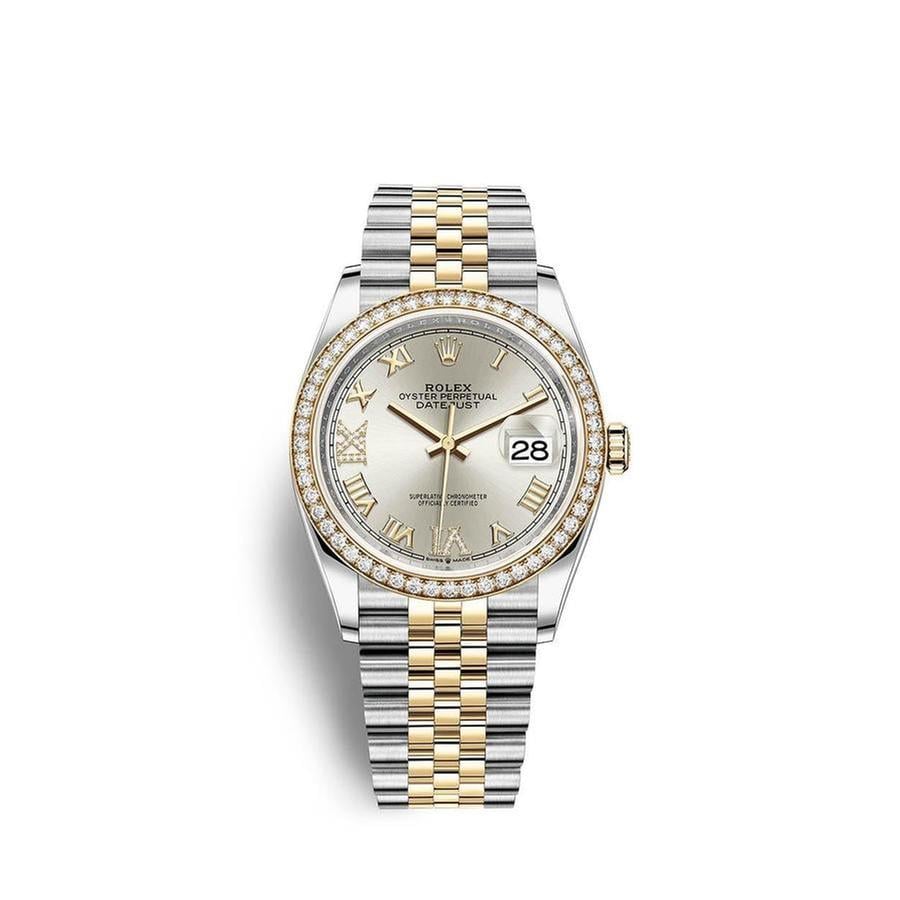 Rolex | Datejust | 126283rbr | Gold/Steel | 36 mm | Gold/Steel | Silver | Automatic