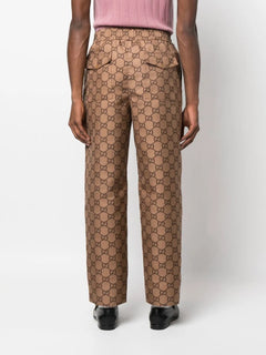 GG ripstop cropped trousers